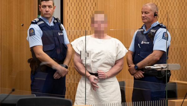 Brenton Tarrant, charged for murder, making a sign to the camera during his appearance in the Christchurch District Court, New Zealand March 16, 2019 Brenton Tarrant, charged for murder, making a sign to the camera during his appearance in the Christchurch District Court, New Zealand March 16, 2019 - Sputnik International