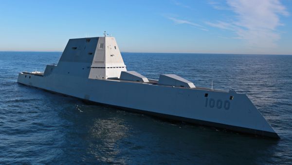 USS Zumwalt (DDG 1000) - Sputnik International