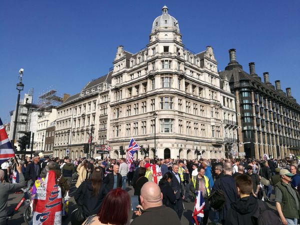 Protesters rally against delay of the Brexit process in London, the United Kingdom on 29 March, 2019  - Sputnik International