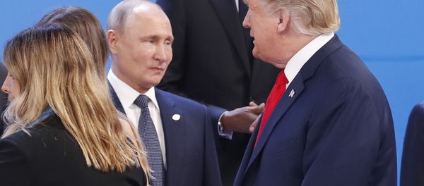 Russian President Vladimir Putin and US President Donald Trump - Sputnik International