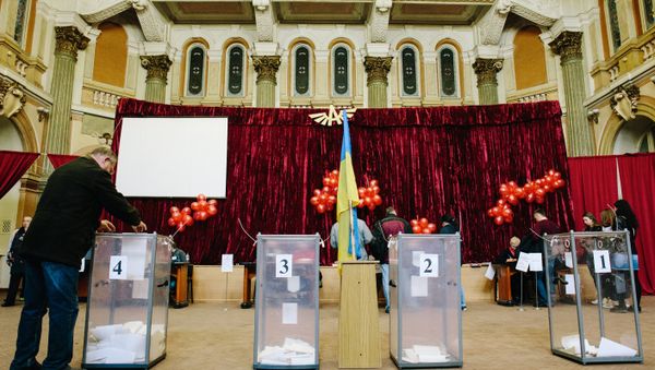 Ukraine's presidential elections. - Sputnik International