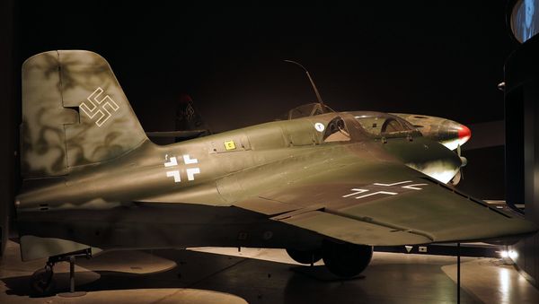 Me 163 191907 on display at the Australian War Memorial May 2015 - Sputnik International