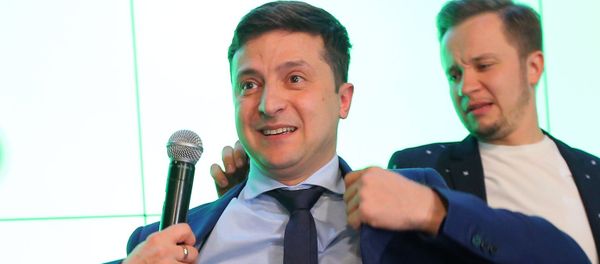 Presidential election in Ukraine 2019, Volodymyr Zelenskiy Presidential election in Ukraine 2019, Volodymyr Zelenskiy - Sputnik International