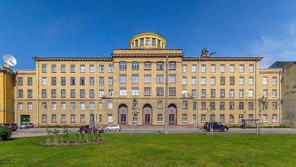 Mozhaisky Military Space Academy at Zhdanovskaya Street in Saint Petersburg - Sputnik International