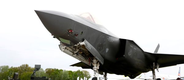 A Lockheed Martin F-35 aircraft is seen at the ILA Air Show in Berlin, Germany, April 25, 2018 - Sputnik International