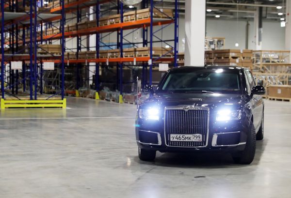 Putin's Aurus limo Putin's Aurus limo - Sputnik International