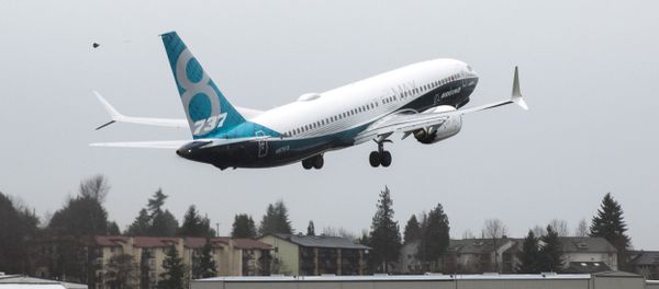 A Boeing 737 MAX 8 takes off during a flight test in Renton, Washington - Sputnik International