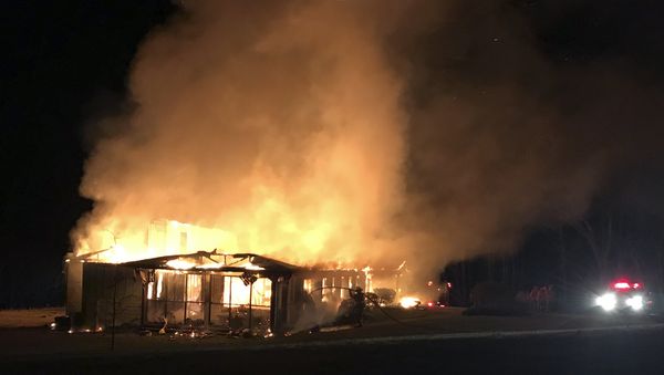 SOCIAL JUSTICE CENTER FIRE - Sputnik International