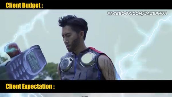 Jaze Phua, a Singaporean filmmaker dubbed as the unofficial winner of the “Naruto” mirror run challenge, has gone viral once again, and this time it’s for his super low-budget “Avengers: Endgame” trailer. - Sputnik International