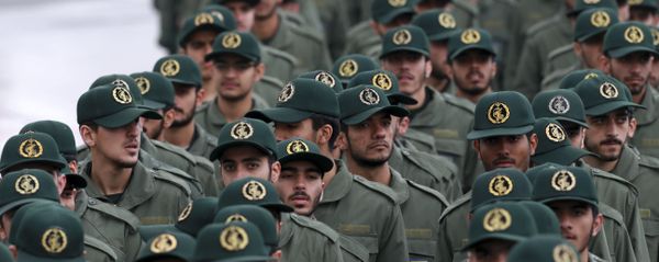 Iranian Revolutionary Guard members arrive for a ceremony celebrating the 40th anniversary of the Islamic Revolution, at the Azadi, or Freedom, Square, in Tehran, Iran, Monday, Feb. 11, 2019. Iranian Revolutionary Guard members arrive for a ceremony celebrating the 40th anniversary of the Islamic Revolution, at the Azadi, or Freedom, Square, in Tehran, Iran, Monday, Feb. 11, 2019. - Sputnik International
