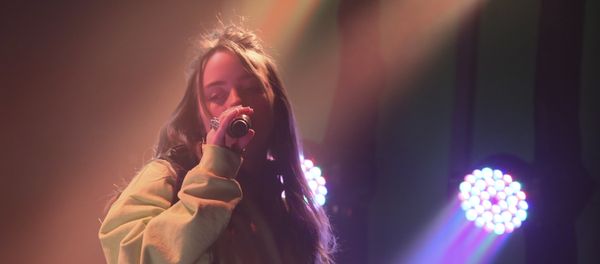 Billie Eilish performs at the Uber Eats House during the South by Southwest Music Festival on Saturday, March 16, 2019, in Austin, Texas. Billie Eilish performs at the Uber Eats House during the South by Southwest Music Festival on Saturday, March 16, 2019, in Austin, Texas. - Sputnik International