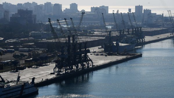 Latakia port. - Sputnik International