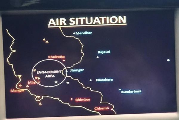 Indian Air Force (IAF) releases AWACS (Airborne Warning And Control System) radar images Indian Air Force (IAF) releases AWACS (Airborne Warning And Control System) radar images - Sputnik International