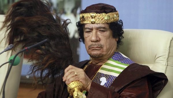 Muammar Gaddafi. File photo - Sputnik International