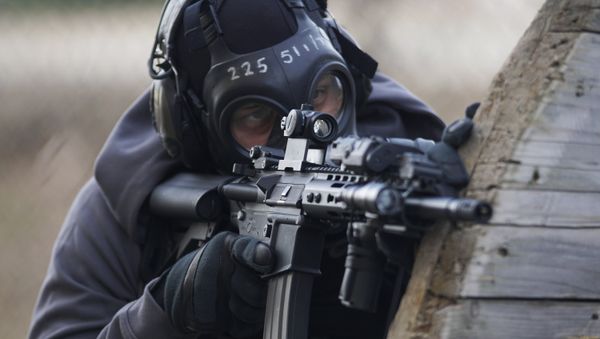 Person Holding Airsoft Gun - Sputnik International