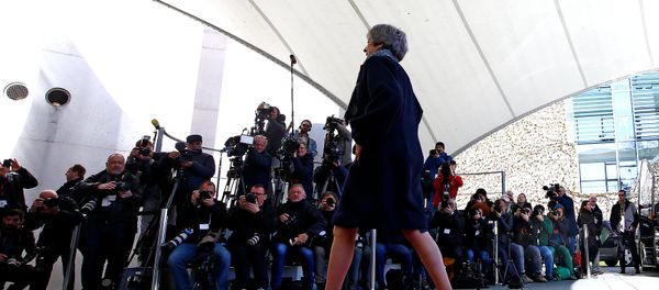 British PM May meets German Chancellor Merkel in Berlin - Sputnik International
