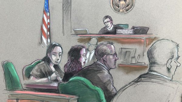 In this artist sketch, a Chinese woman, Yujing Zhang, left, listens to a hearing Monday, April 8, 2019, before federal Magistrate Judge William Matthewman in West Palm Beach, Fla. Secret Service agents arrested the 32-year-old woman March 30 after they say she gained admission by falsely telling a checkpoint she was a member and was going to swim. In this artist sketch, a Chinese woman, Yujing Zhang, left, listens to a hearing Monday, April 8, 2019, before federal Magistrate Judge William Matthewman in West Palm Beach, Fla. Secret Service agents arrested the 32-year-old woman March 30 after they say she gained admission by falsely telling a checkpoint she was a member and was going to swim. - Sputnik International
