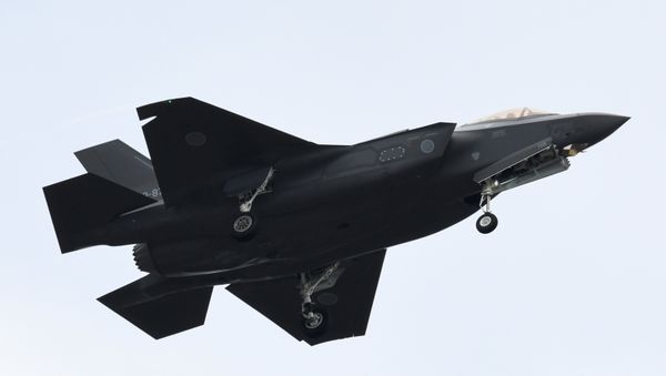 An F-35 fighter aircraft of the Japan Air Self-Defense Force - Sputnik International