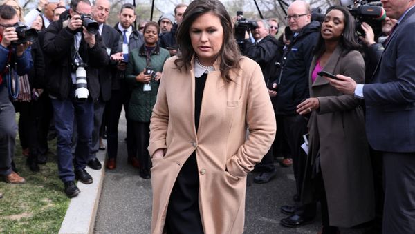 White House Press Secretary Sarah Huckabee Sanders - Sputnik International
