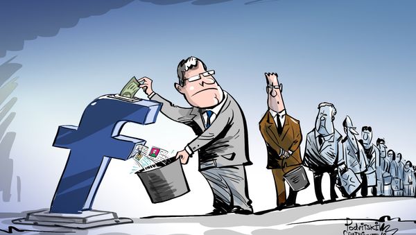 Leaked Docs Claim Facebook Considered Selling User Data Access to Gain Influence - Sputnik International