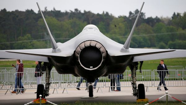 A Lockheed Martin F-35 aircraft at the ILA Air Show in Berlin, Germany, April 25, 2018 A Lockheed Martin F-35 aircraft at the ILA Air Show in Berlin, Germany, April 25, 2018 - Sputnik International