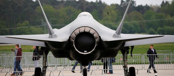 A Lockheed Martin F-35 aircraft at the ILA Air Show in Berlin, Germany, April 25, 2018 - Sputnik International