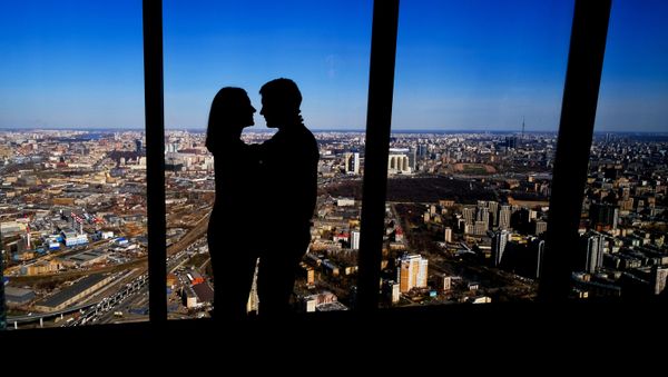 Attendees of Observation Deck in Moscow City PANORAMA360 - Sputnik International