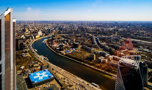 A View from an Observation Deck in Moscow City PANORAMA360 - Sputnik International