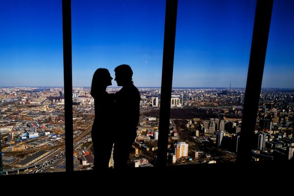 Attendees of Observation Deck in Moscow City PANORAMA360 - Sputnik International