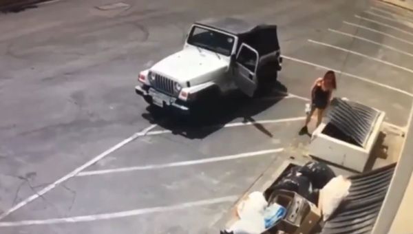 Woman was caught on camera throwing 7 puppies in the trash in Coachella Thursday afternoon. - Sputnik International