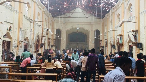 St.Sebastian's Church,Katuwapitiya,Negombo,Sri Lanka. St.Sebastian's Church,Katuwapitiya,Negombo,Sri Lanka. - Sputnik International