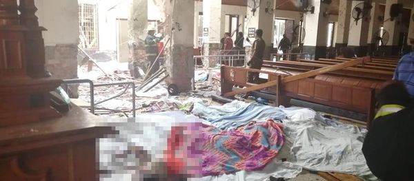 A view of St. Sebastian's Church damaged in blast in Negombo, north of Colombo, Sri Lanka A view of St. Sebastian's Church damaged in blast in Negombo, north of Colombo, Sri Lanka - Sputnik International