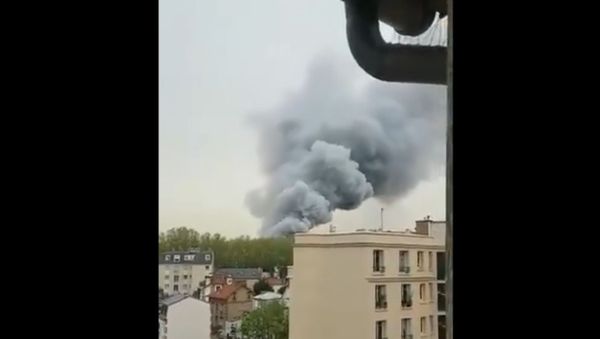 Fire in Versailles - Sputnik International