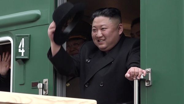The leader of the DPRK Kim Jong-un arrived in Russia - Sputnik International