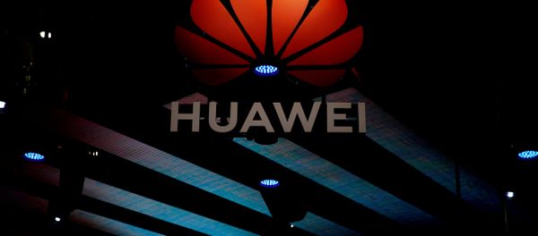 A Huawei logo is pictured during the media day for the Shanghai auto show in Shanghai, China April 16, 2019 A Huawei logo is pictured during the media day for the Shanghai auto show in Shanghai, China April 16, 2019 - Sputnik International