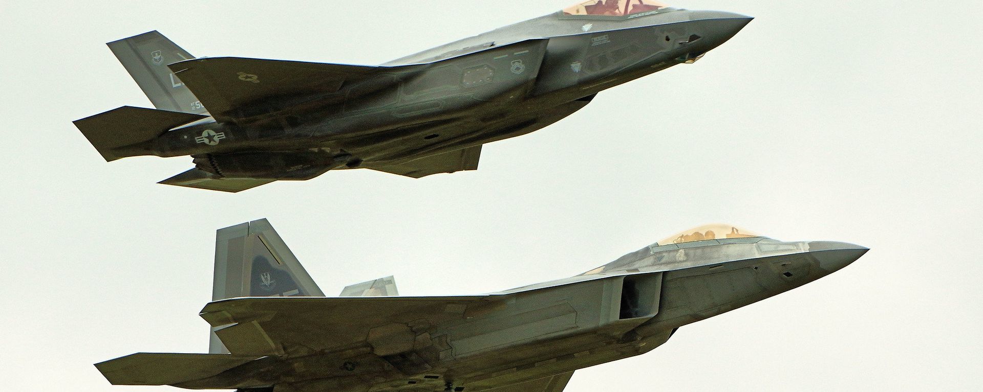 F22 Raptor & F35 Lightning II  - Sputnik International, 1920, 18.09.2021