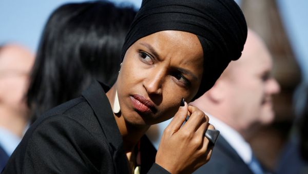 Rep. Ilhan Omar (D-MN) participates in a news conference outside the U.S. Capitol in Washington, U.S., April 10, 2019 - Sputnik International