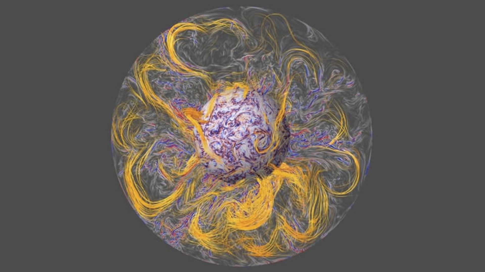 A simulation of the Earth’s magnetic field A simulation of the Earth’s magnetic field - Sputnik International, 1920, 19.02.2021