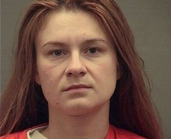 Maria Butina appears in a police booking photograph released by the Alexandria Sheriff's Office - Sputnik International