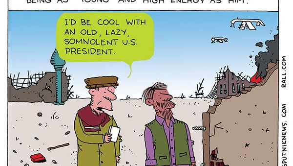 Septuagenarian Slapfest - Sputnik International
