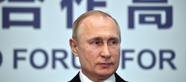 Russian President Vladimir Putin speaks at a press conference following the Belt and Road summit in Beijing, China, 27 April, 2019 - Sputnik International
