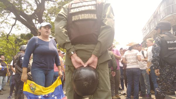 People protest in Venezuela People protest in Venezuela - Sputnik International