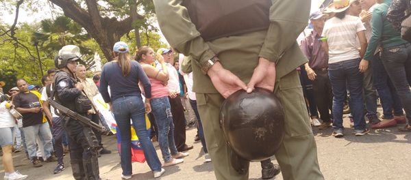People protest in Venezuela People protest in Venezuela - Sputnik International