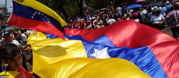 Labour Day Demonstration in Caracas - Sputnik International