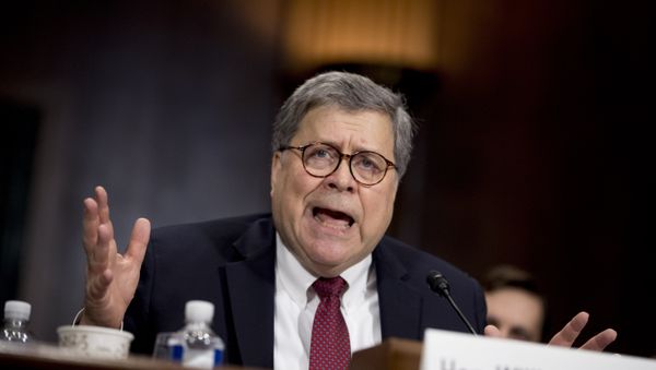 Attorney General William Barr testifies during a Senate Judiciary Committee hearing on Capitol Hill in Washington, Wednesday, May 1, 2019, on the Mueller Report. - Sputnik International