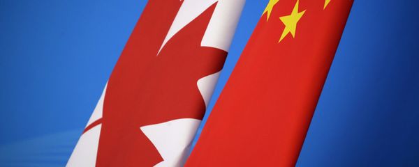 Flags of Canada and China are placed for the first China-Canada economic and financial strategy dialogue in Beijing, China, Monday, Nov. 12, 2018. Flags of Canada and China are placed for the first China-Canada economic and financial strategy dialogue in Beijing, China, Monday, Nov. 12, 2018. - Sputnik International