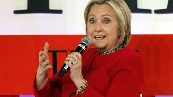 Hillary Clinton speaks during the TIME 100 Summit, in New York, Tuesday, April 23, 2019 - Sputnik International