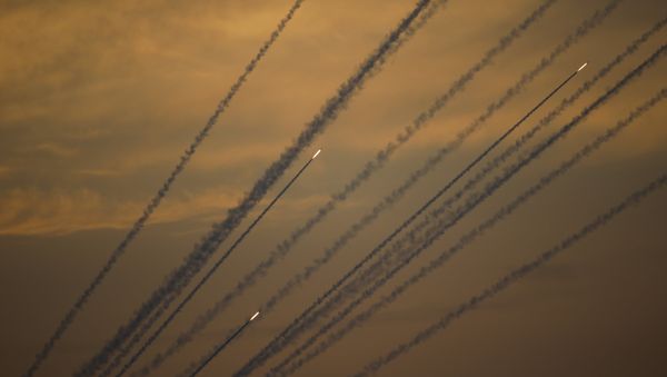 Rockets are launched from Gaza Strip to Israel, Sunday, May 5, 2019 - Sputnik International