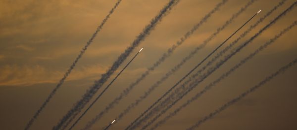 Rockets are launched from Gaza Strip to Israel, Sunday, May 5, 2019 - Sputnik International