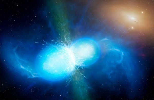 Researchers Stumped Over Why X-rays Continue to Flock From Where Two Neutron Stars Crashed Researchers Stumped Over Why X-rays Continue to Flock From Where Two Neutron Stars Crashed - Sputnik International